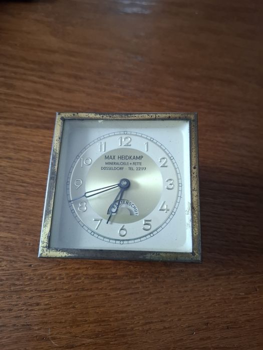 Zegarek chodzik Max Heidkamp - przedwojenny unikat