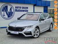 Skoda Octavia RS Szyberdach Navi Kamera HeadUp Grzane+El+Pamieć El.Klapa 2xPDC Alu