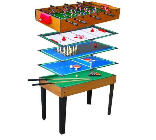 Mesa MultiJogos - 5 em 1