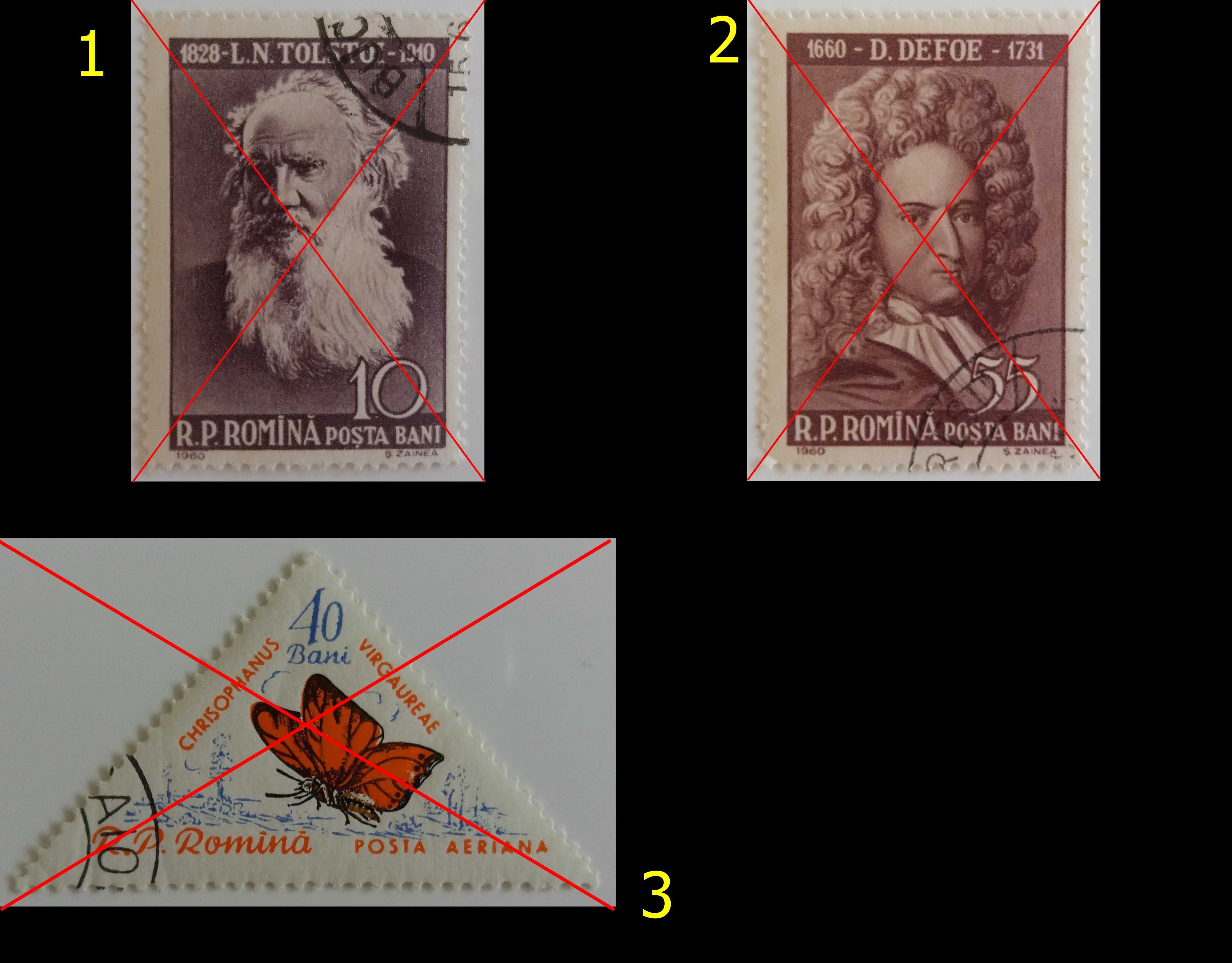 Znaczki pocztowe, Rumunia 1960-64, 21 sztuk