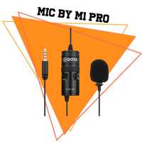 BOYA BY-M1 Pro uniwersalny mikrofon krawatowy