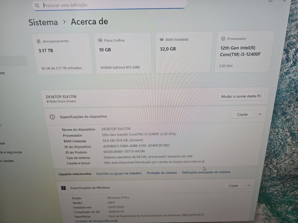 Torre gaming rtx 3080