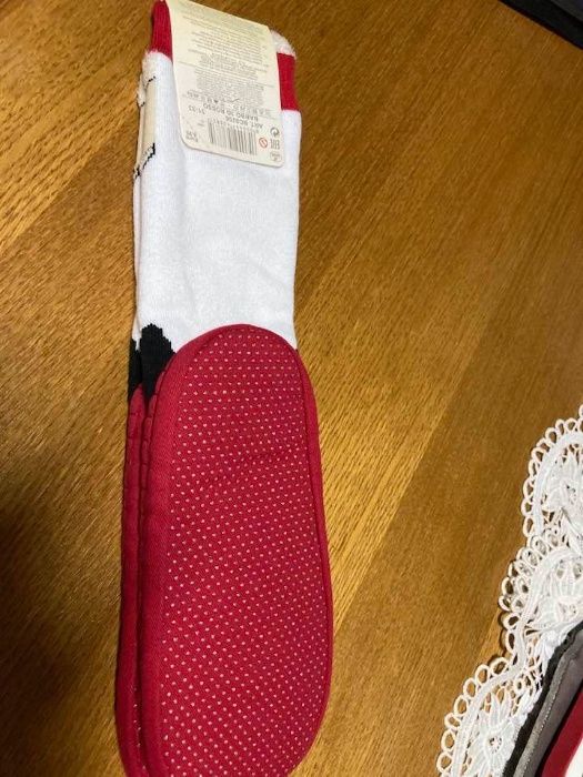 Presente de Natal- Meias de Natal tamanho 31-33 Novas com etiqueta
