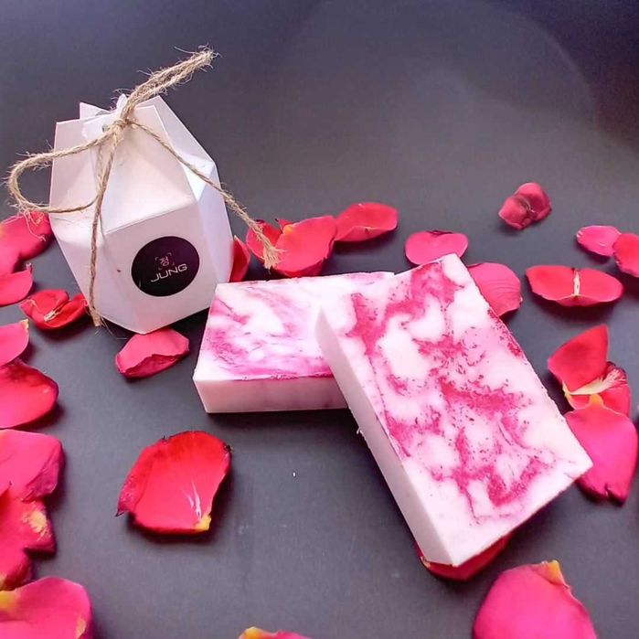 Sabonete de Manteiga Karité e Rosas