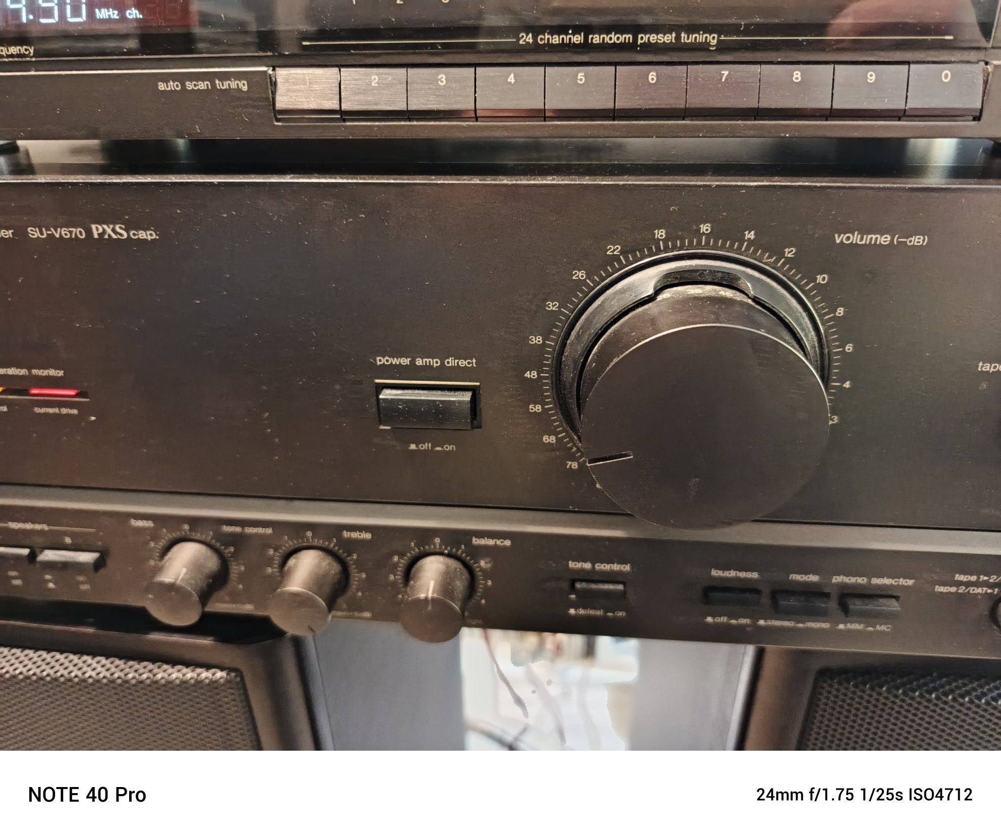 Technics wzmacniacz.