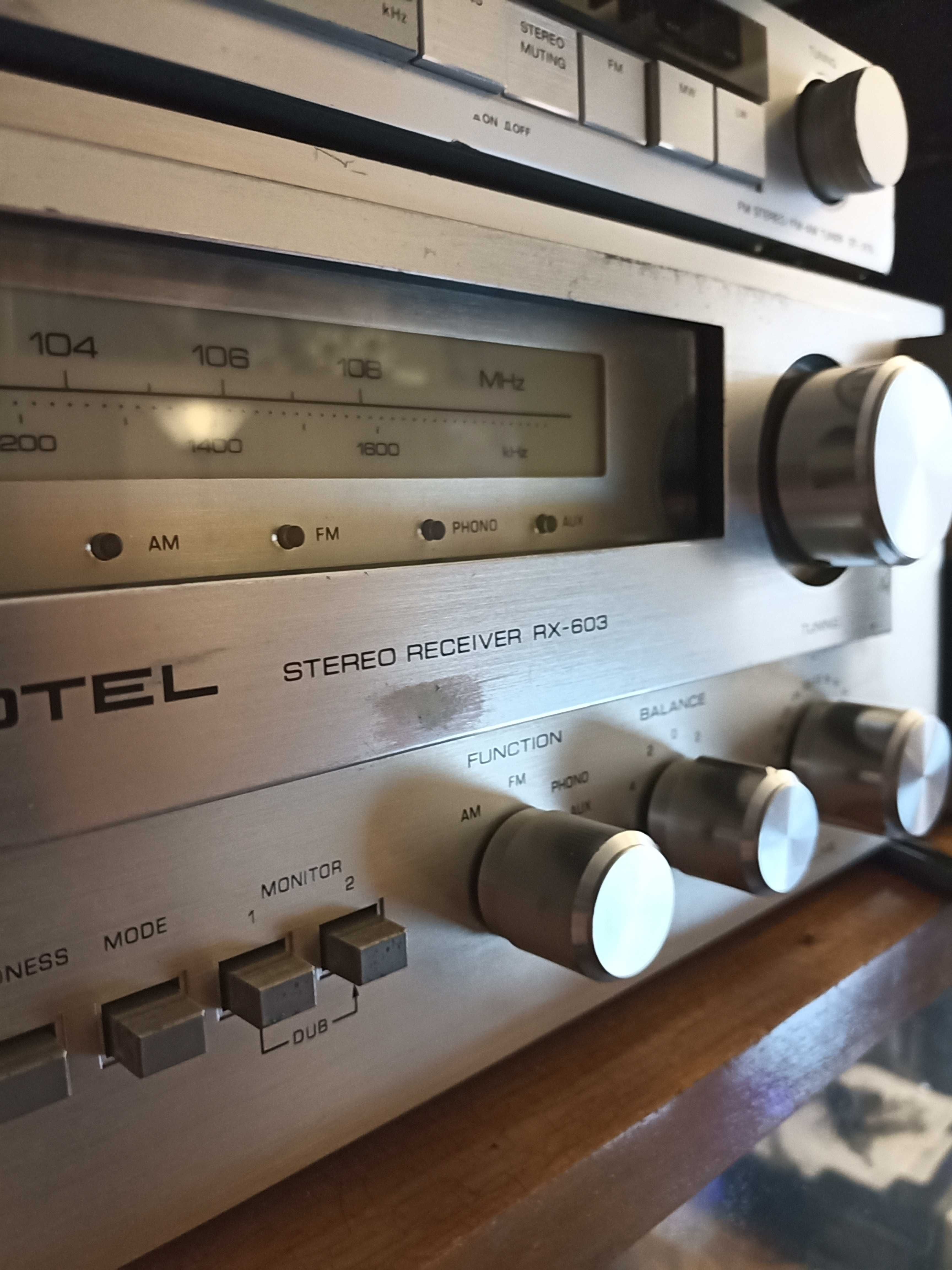 Rotel RX 603 - amplituner Vintage