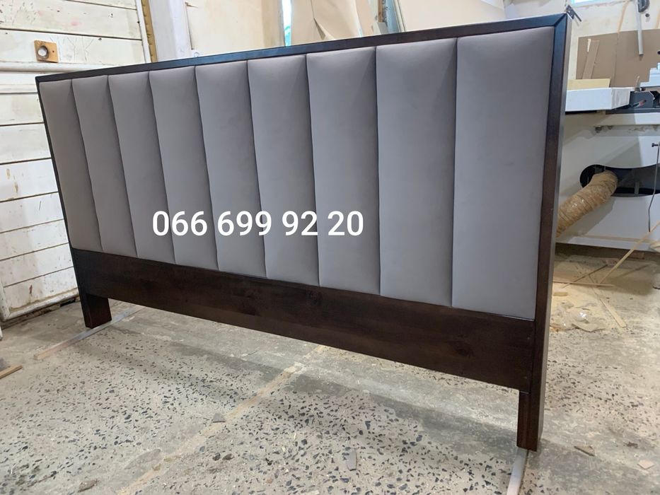 Ліжко "Лондон" з масиву вільхи (з дерева) розміром 160*200 см