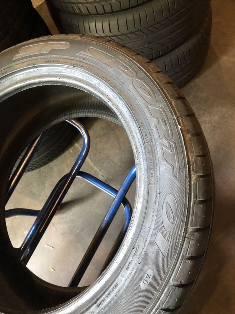 225/55/17 R17 Dunlop Sp Sport 01 4шт новые