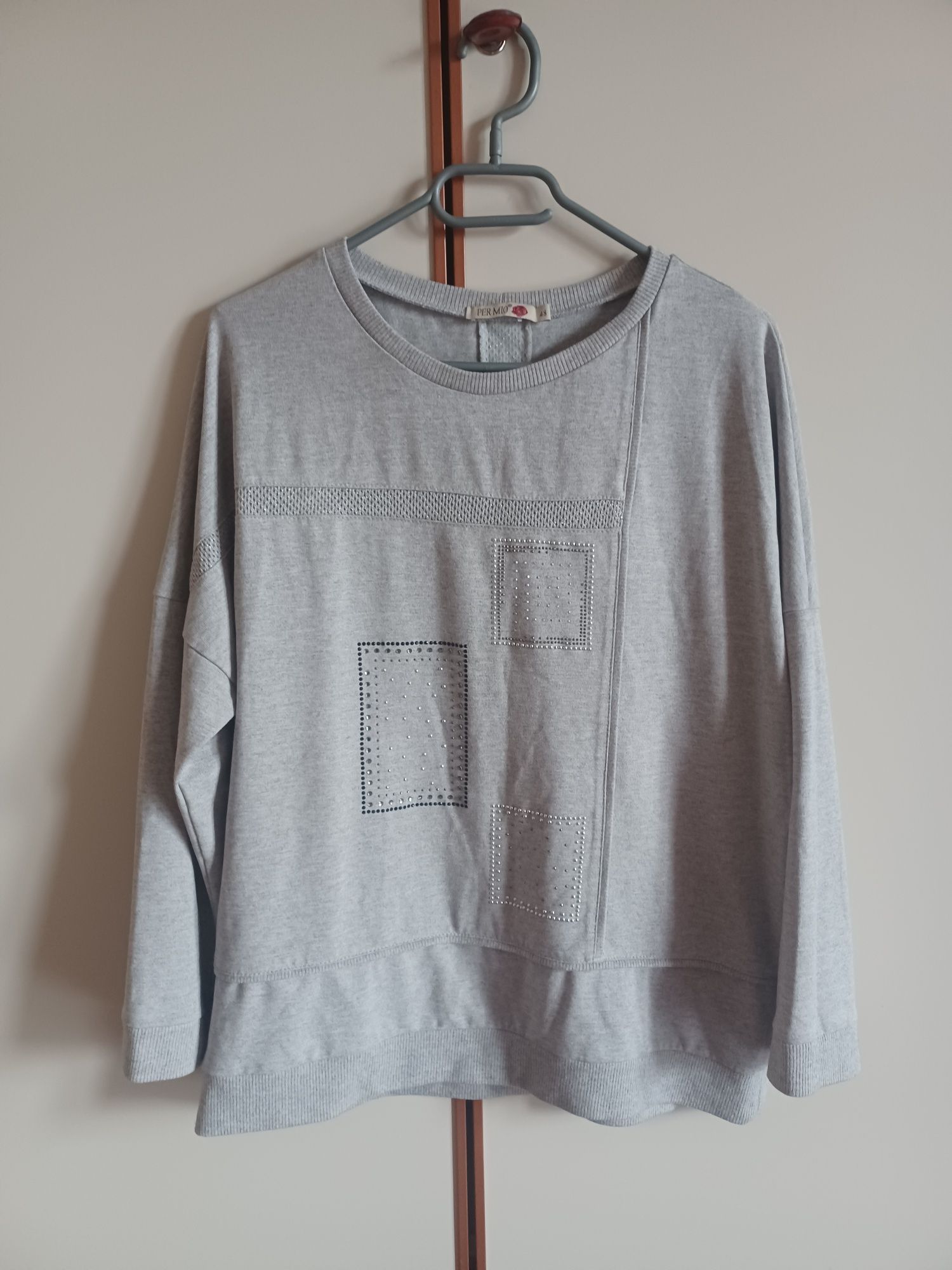 Szary sweter- rozmiar 46