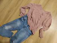 Sweter sweterek zestaw. Rozmiar 36/38