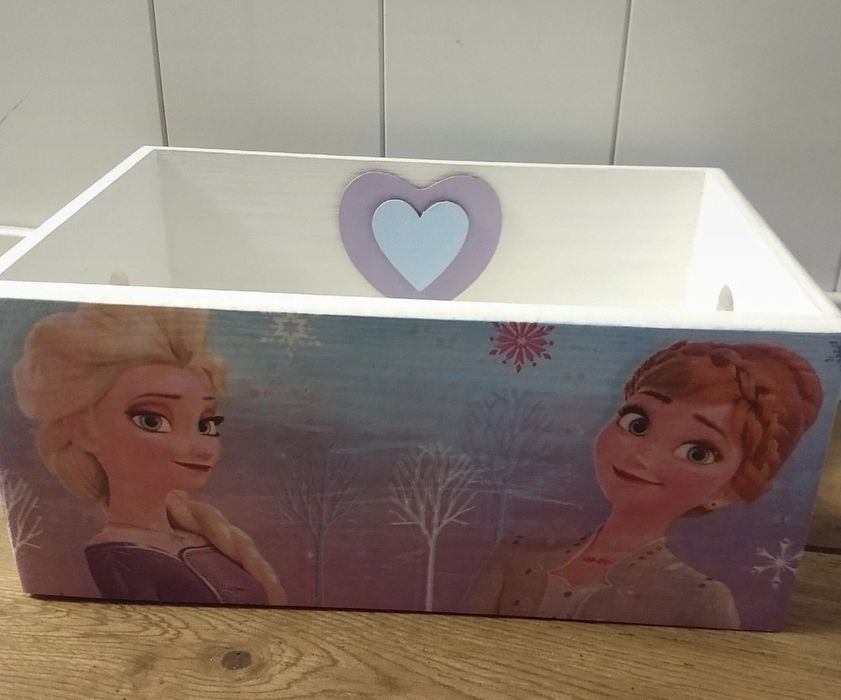 Skrzynka kufer dekoracja decoupage