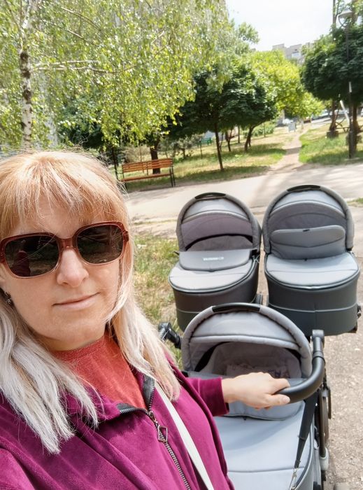 Коляска для трійні  BabyActive