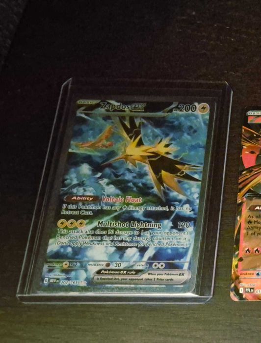 Zapdos ex set MEW Special Illustrator Rare Inglês Carta Pokémon