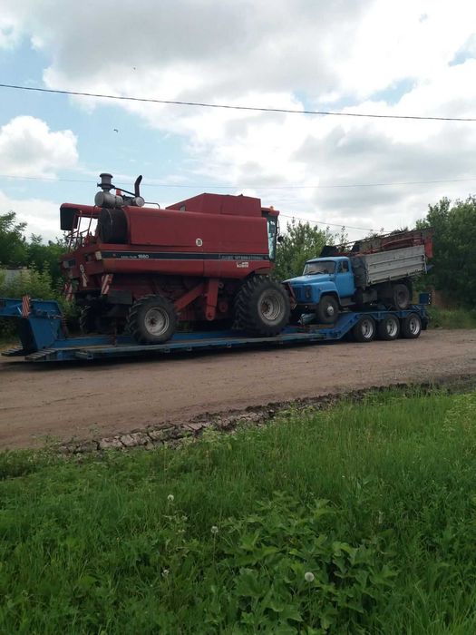 Перевезення негабариту Оренда трал/платформа Перевезення сільхозтехнік