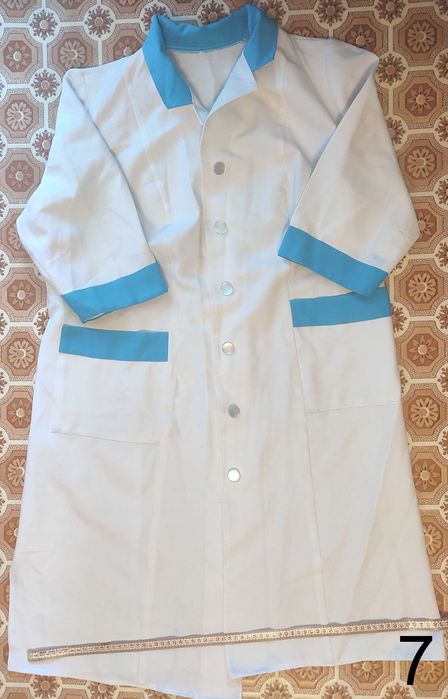 Халат белый медицинский женский №7