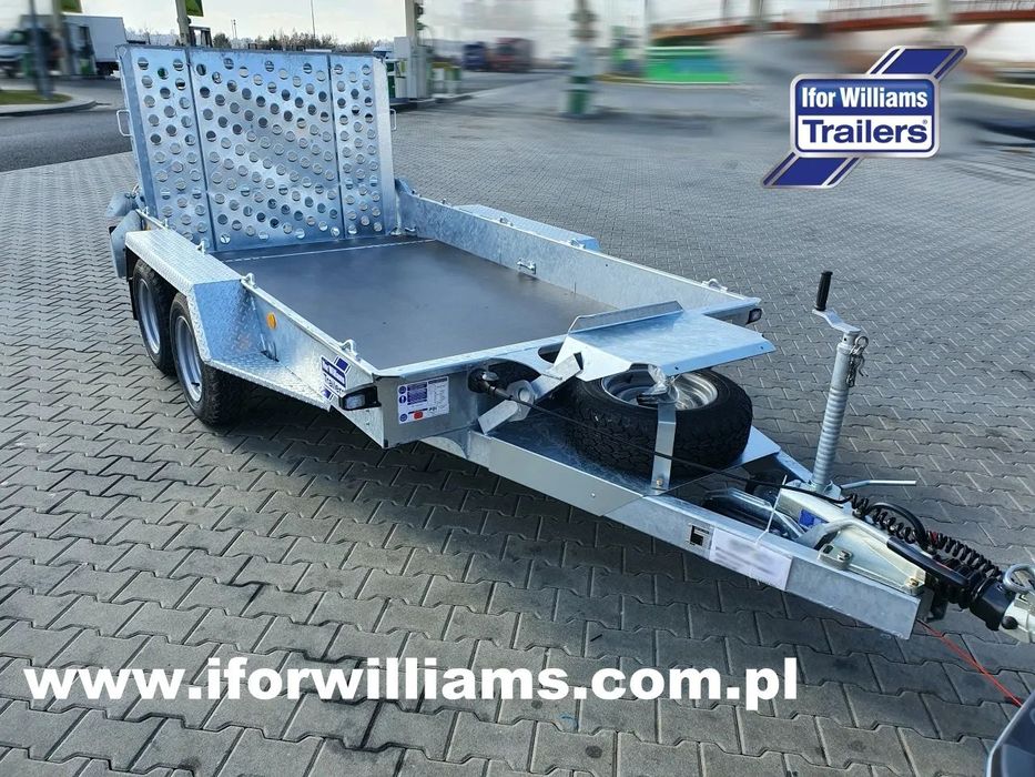 Ifor Williams GH1054  Przyczepa pod minikoparkę DMC3500 IFOR WILLIAMS GH1054
