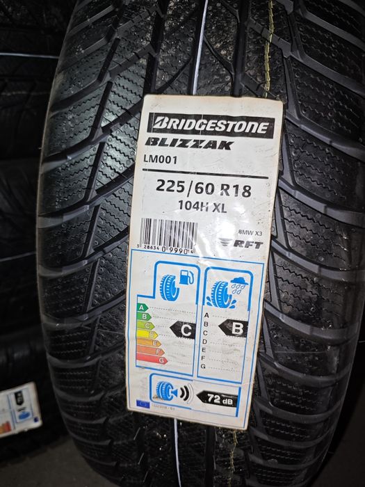 225/60 r18 Bridgestone Blizzak LM001 BMW runflat