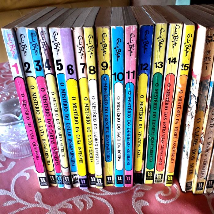 Enid Blyton  -  Séries Mistérios / Os Sete / Colégio das Quatro Torres