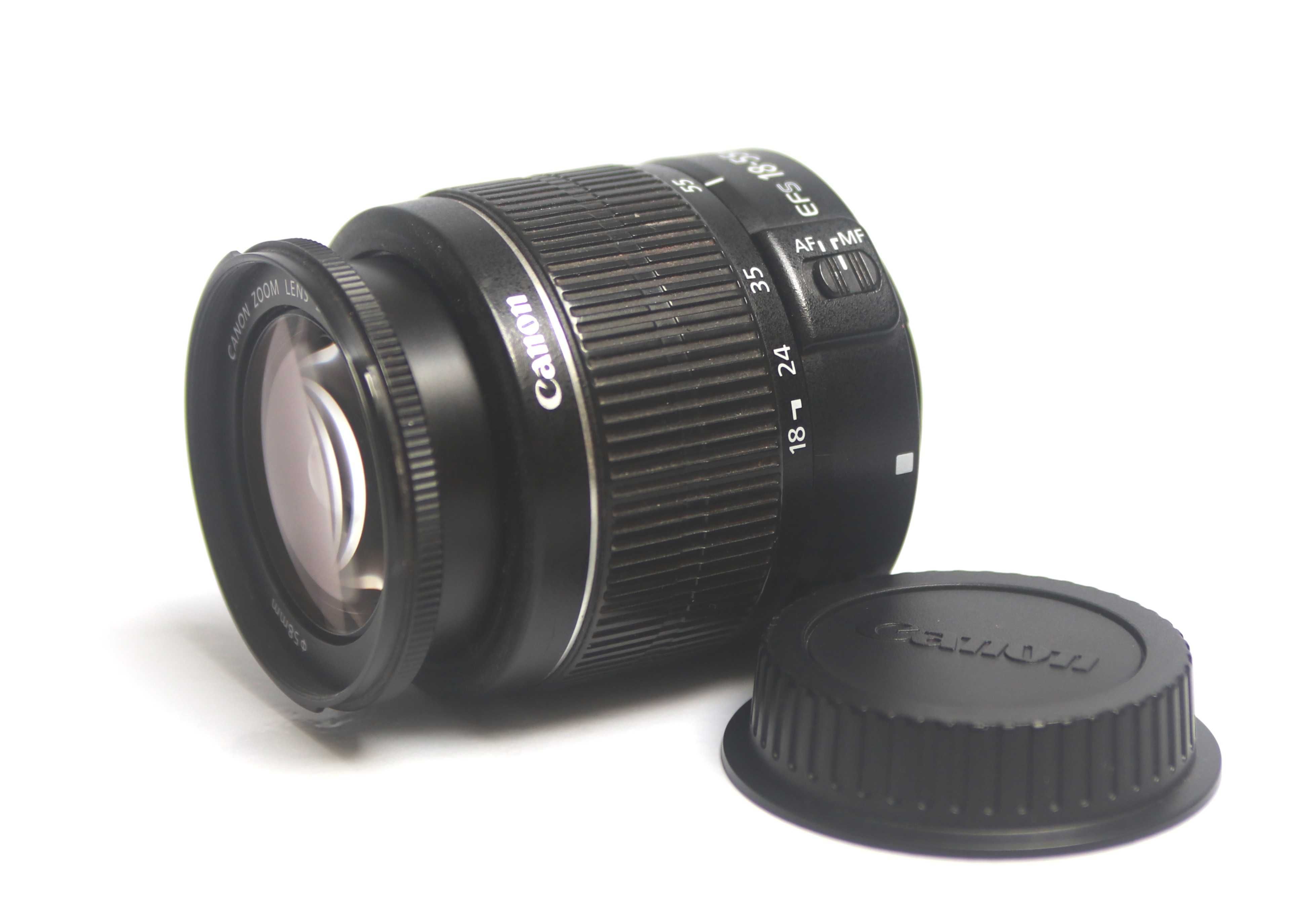 Lente Canon EF 18-55mm III SEM AUTOFOCUS