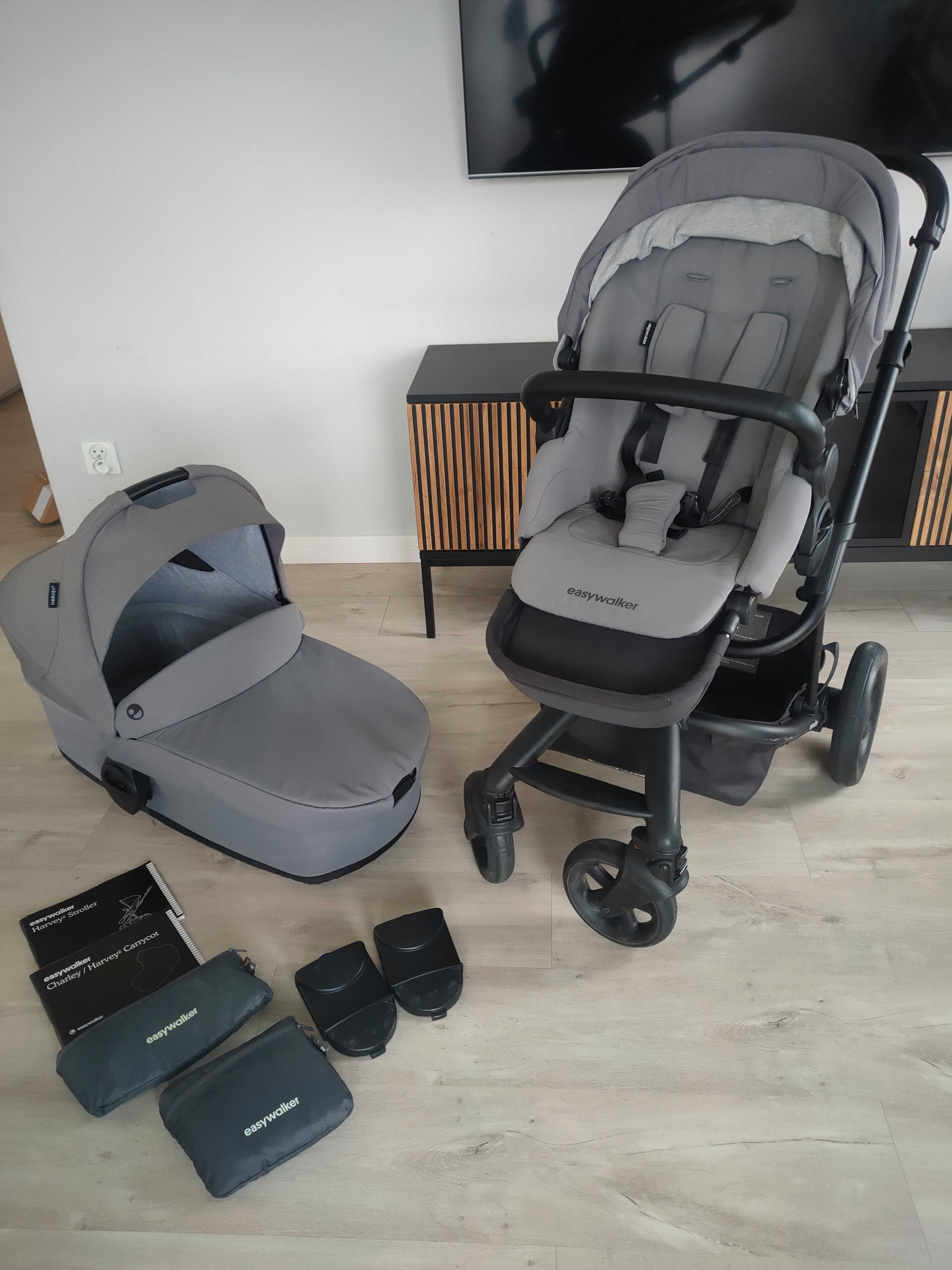 Wózek easywalker harvey 2 stone grey