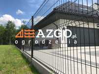 Ogrodzenie panelowe Panel 1,23 3D 1,53 2D 4mm antracyt słup płyta