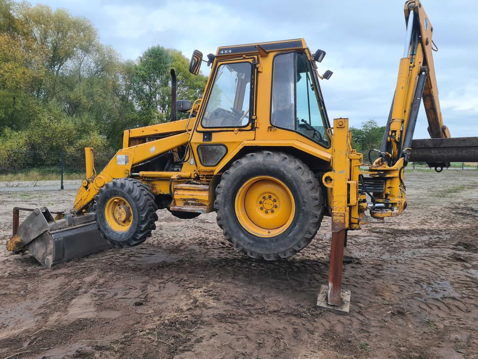 Koparko-ładowarka Cat 428B 1990r.