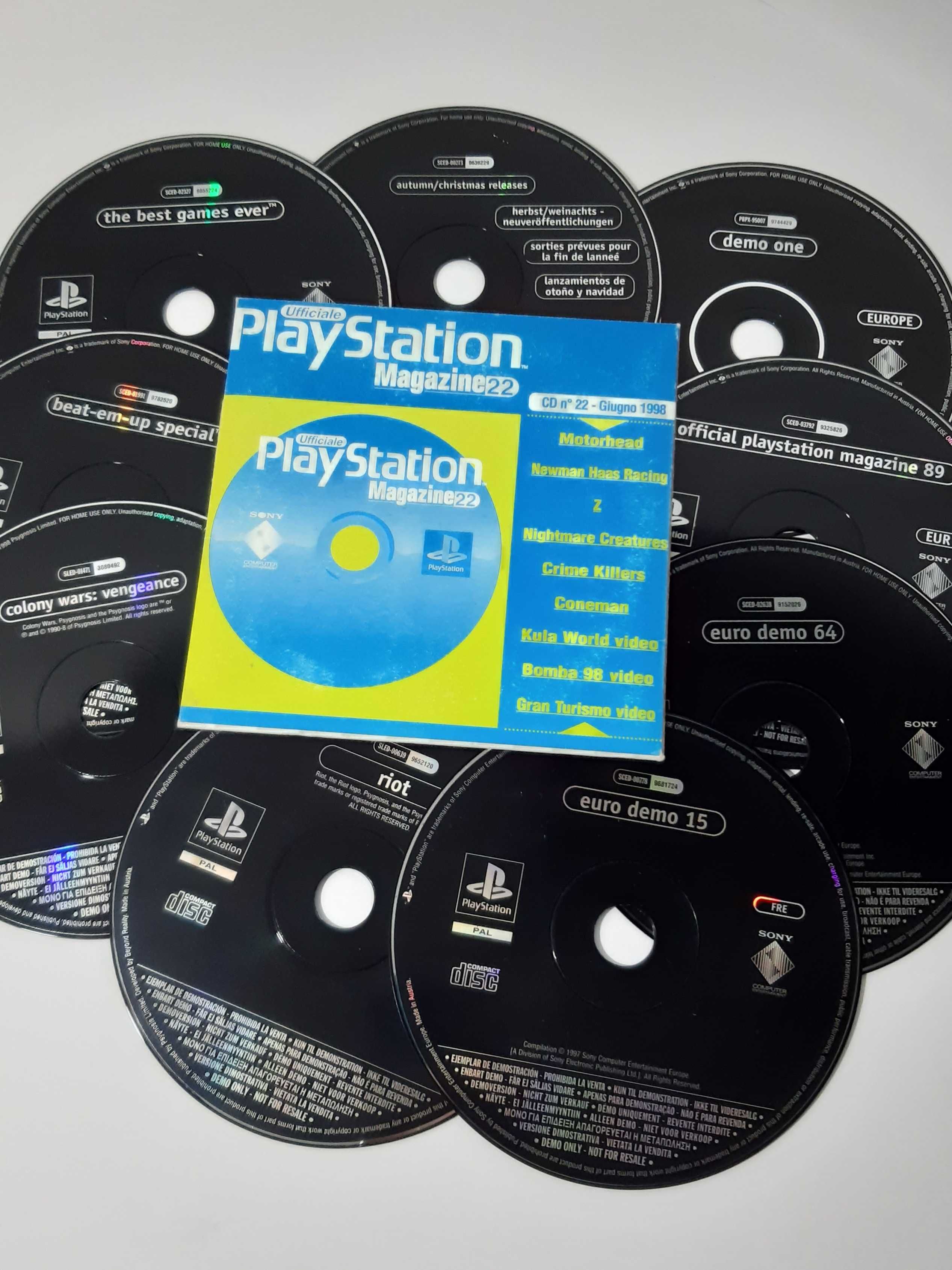 Demos Oficiais PS1 (Revista Oficial PlayStation, ROPS, OPSM)