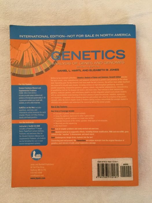 Livro de Genética Genetics: Analysis of Genes and Genomes