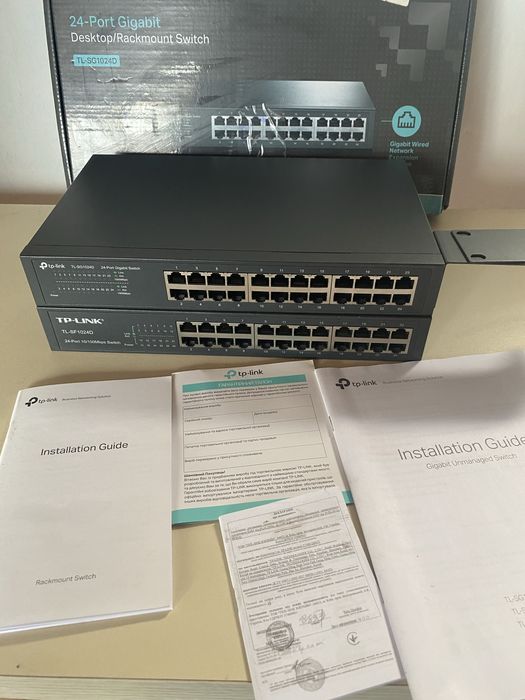 Свитч(комутатор) 24 порт 1000Мтб, 100 Мтб