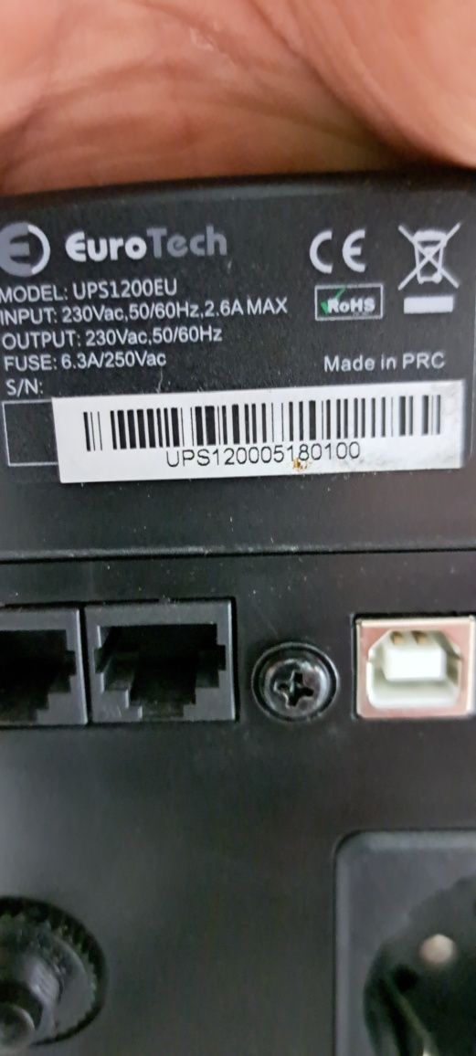 UPS EuroTech 1200U