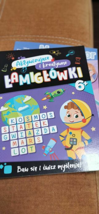 Kolorowanki, łamigłówki