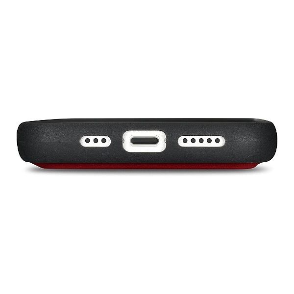 iCarer Wallet Case 2in1 etui iPhone 14 Pro skórzany pokrowiec z klapką