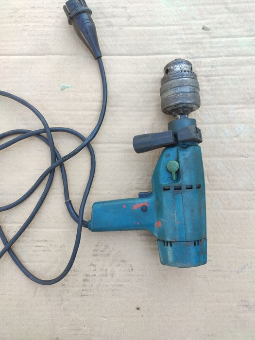 Stara wiertarka Celma. PRL.