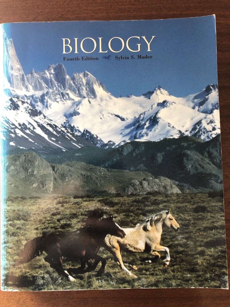 Biology - sylvia Mader - inclui ART NOTEBOOK
