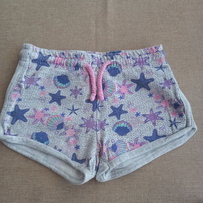 Spodenki dziewczęce bawełniane, Looney Tunes, H&M i in. Rozmiar 98-104