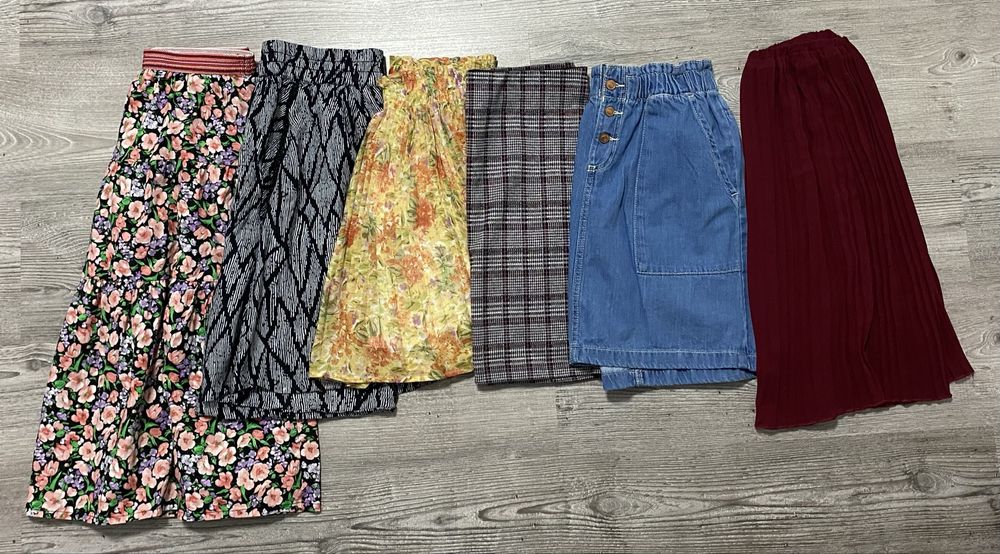Zestaw spódnic spódniczek Zara amisu cool club 164 xs s
