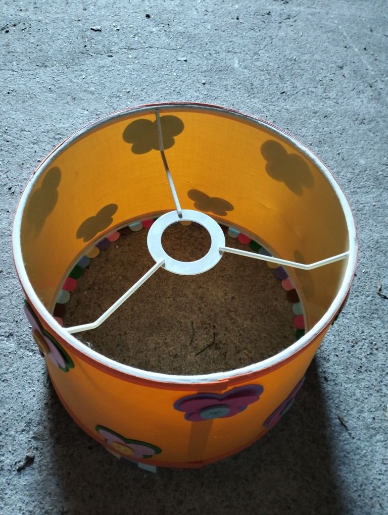 Lampa do dziecięco pokoju plus klosz  na lampę  sufitowa