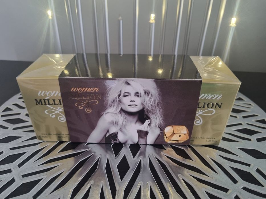 Women Million 80 ml (2×40 ml) damski zestaw diament Lady