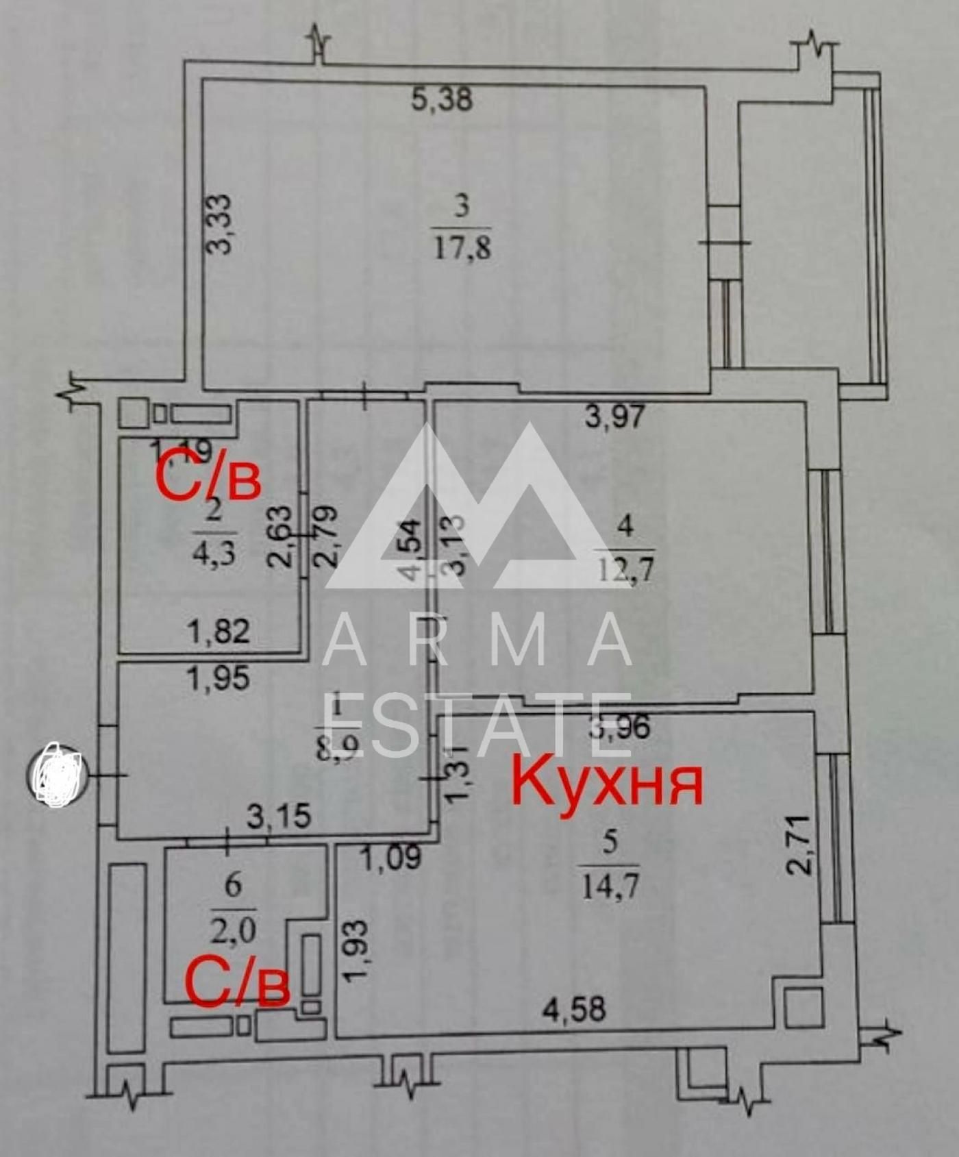 Продаж 2к. квартира ЖК Озерний Гай Гатне Бул. Приозерний 5,ремонт