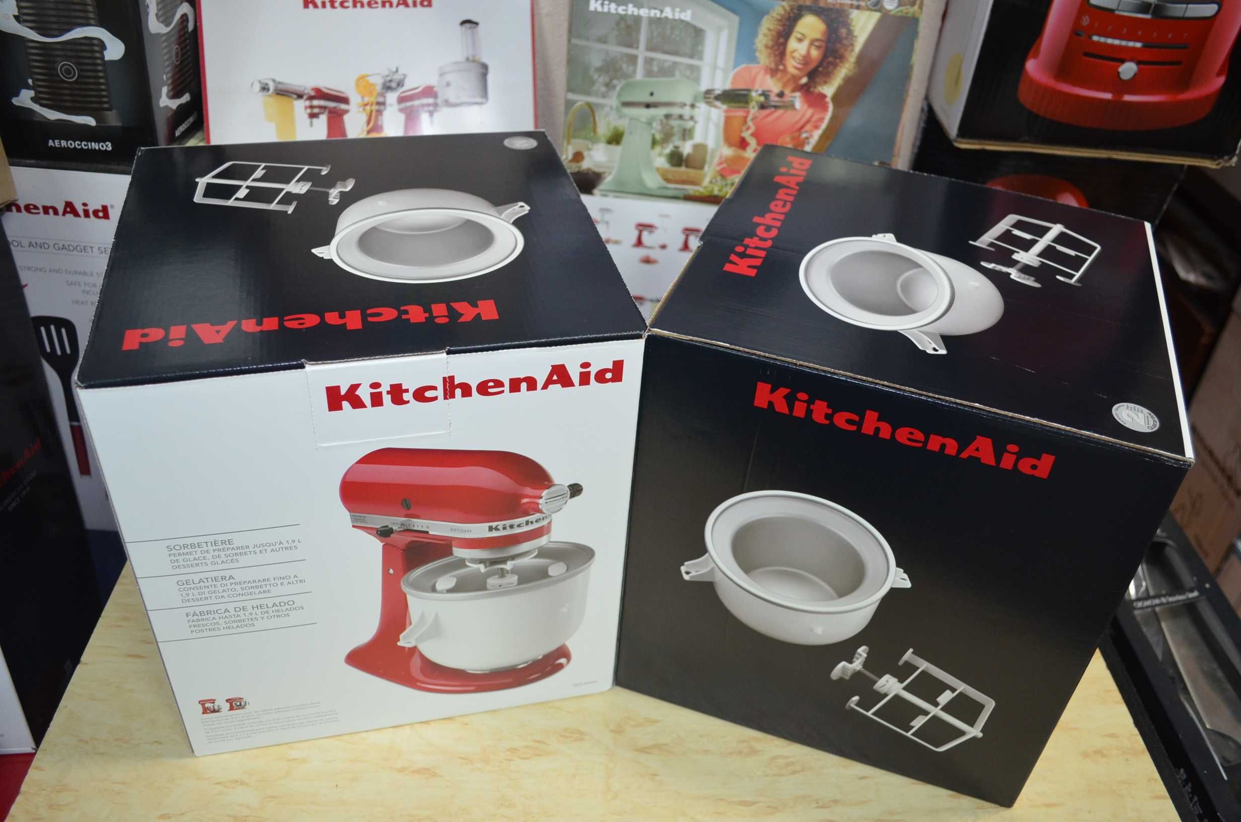 Чаша для приготовления мороженого KitchenAid 5KICA0WH планетарный микс