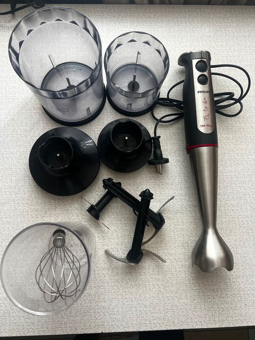Блендер Philips 700W з насадками (мультифункціональний набір)