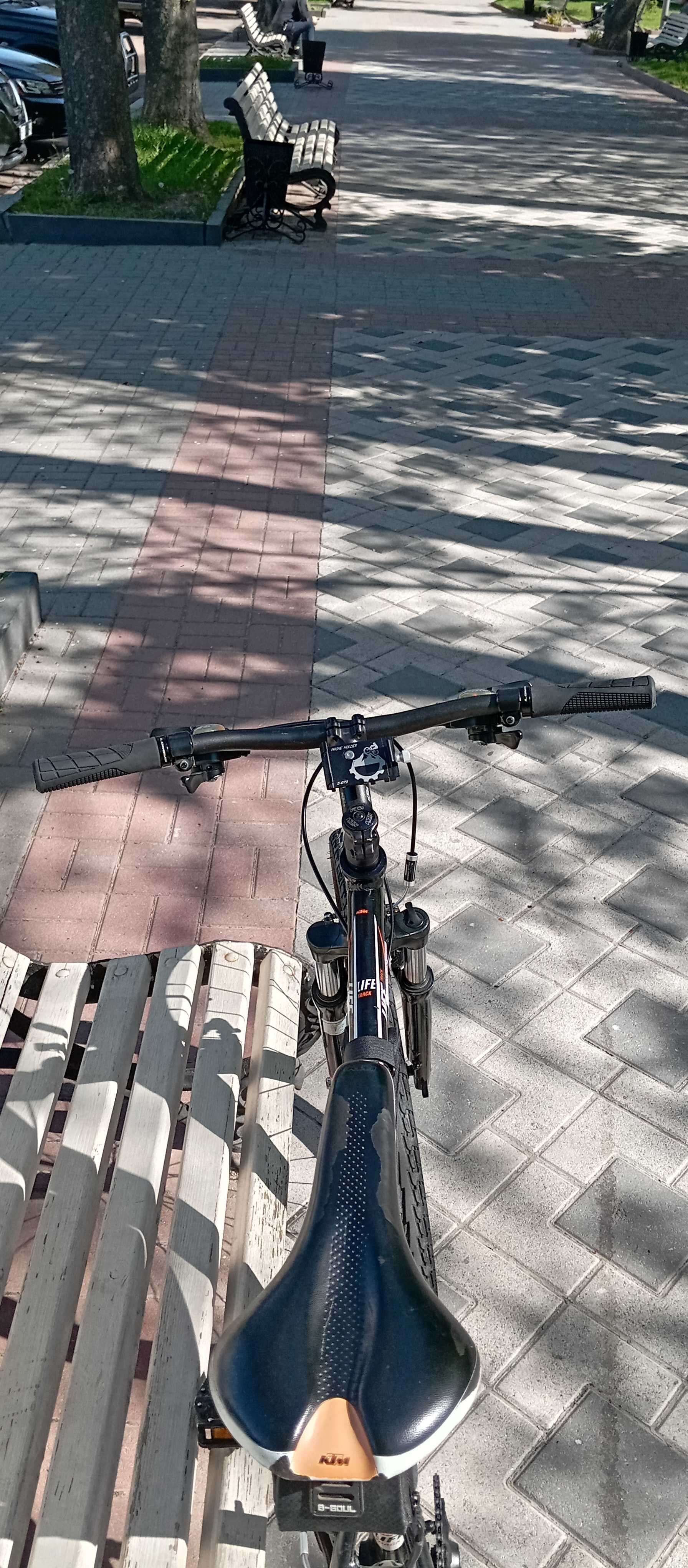 Велосипед KTM LIfe Track 28 городской гибрид 1х8 36Т рама M-L51 Найнер