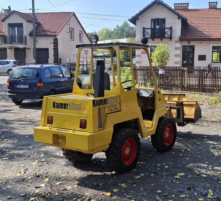 Miniladowarka kramer 112 lyzka widly transport