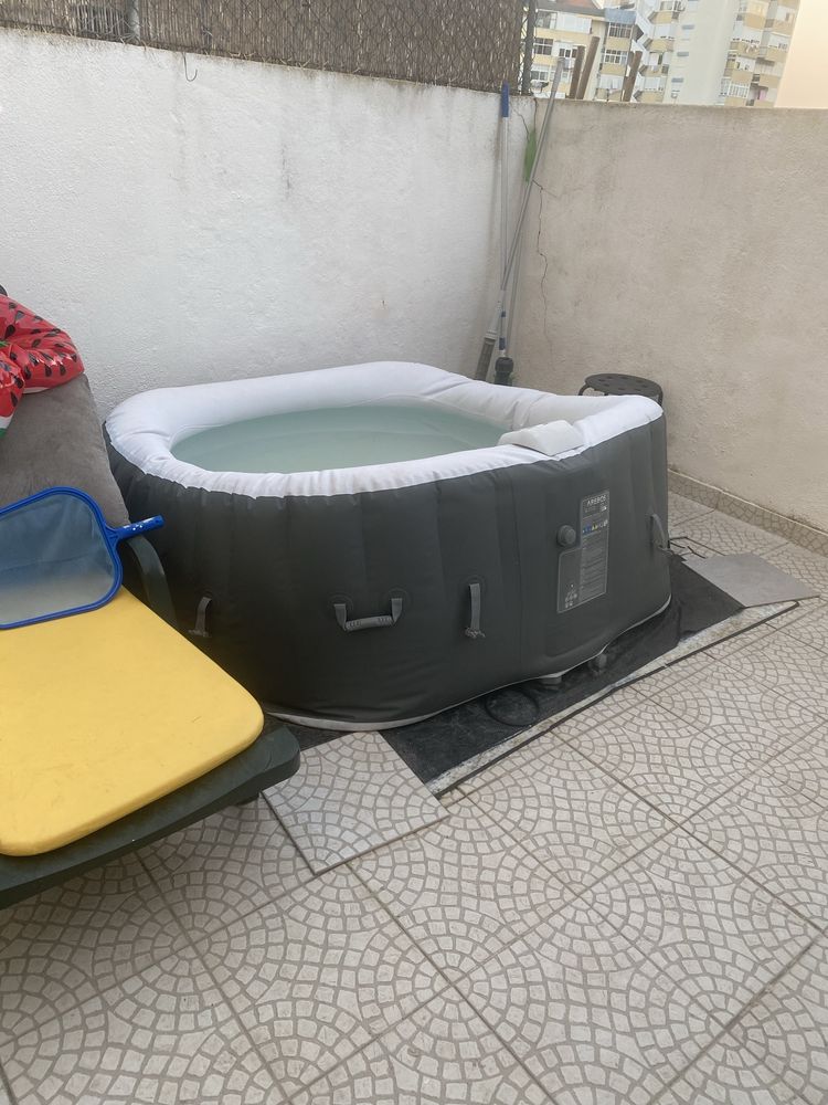 Arebos spa jacuzzi com aquecimento