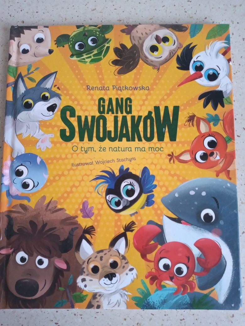 Gang swojaków książka dla dzieci Renata Piątkowska Biedronka