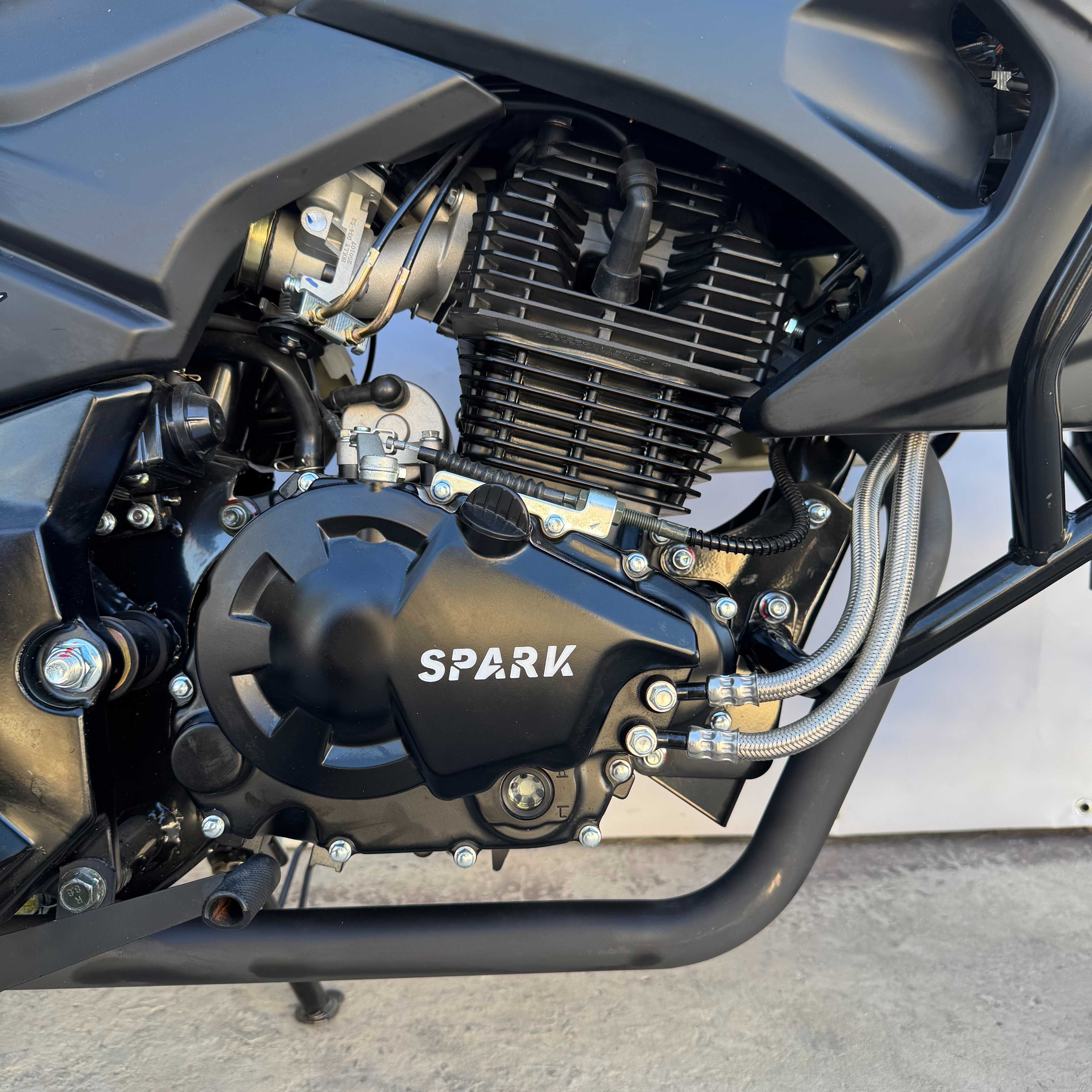 Мотоцикл Spark SP300T-5 (чорний матовий)