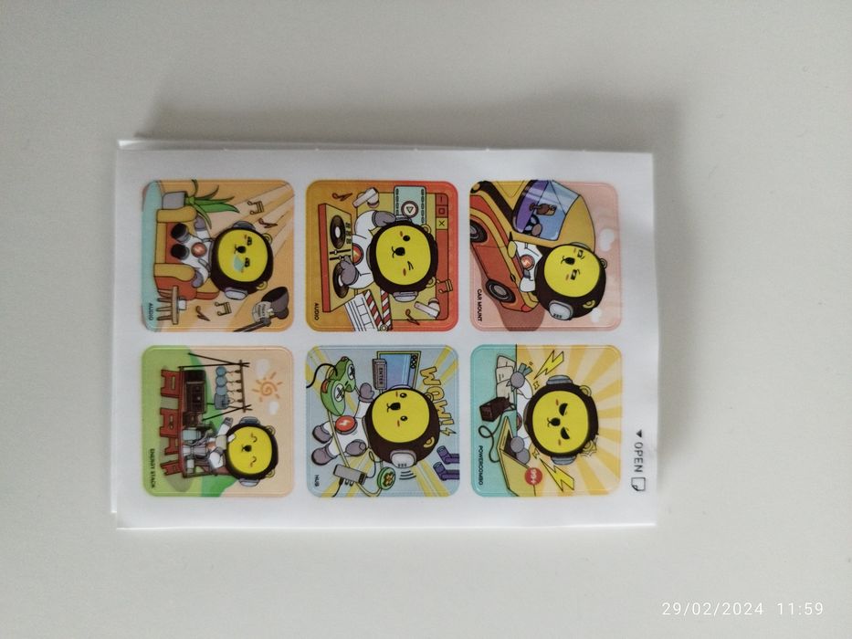 30 Naklejki na laptop telefon zeszyt scrapbook walizka zabawka kolekcj