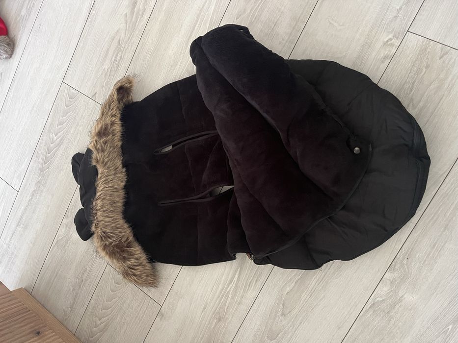 Śpiworek do gondoli + śpiworek na sanki stan idealny