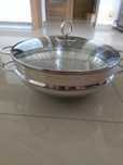 Duży WOK 36cm do gotowania na parze
