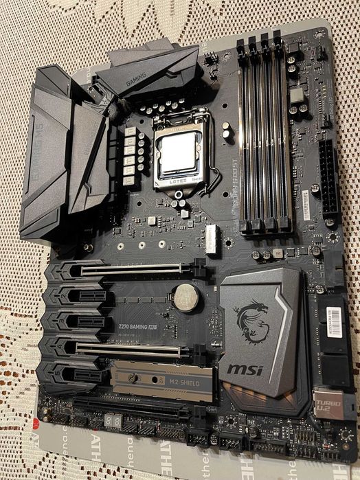 Msi z270 M5 + i7-6700K OC